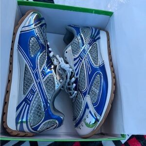 Bottega Veneta Blue and Gray Interior